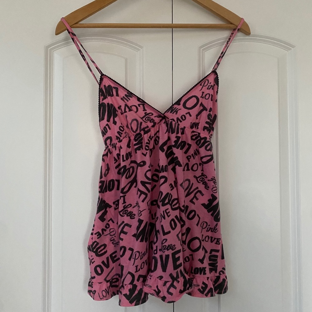 VS Pink Babydoll Slip